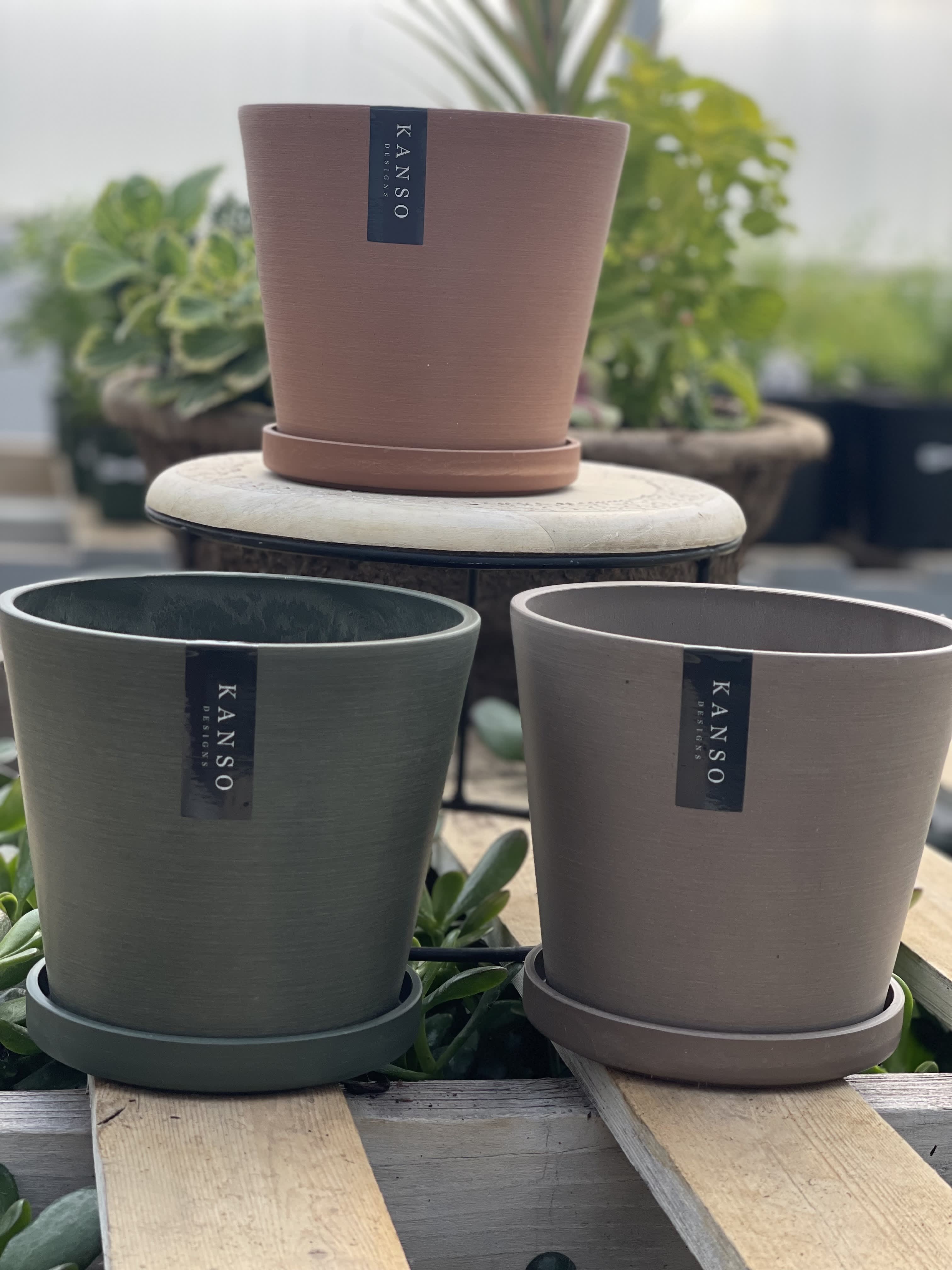 7″ Tapered Signature Planter Terracotta