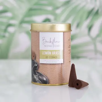 Lemon Grass Jumbo Backflow Incense Cones